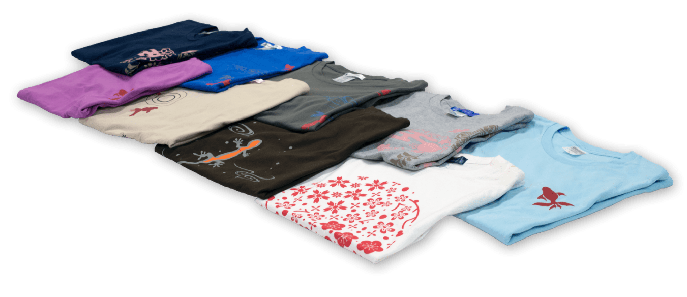 写真:ジャパニーズスタンダードのTシャツイメージ